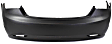 Rear Primed Bumper Cover, GL/GLS/Limited/SE Models, 4 Cyl., 2.4L Engine, With Single Exhaust System, Without Parking Aid Sensor Holes, CAPA Certified