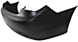 Rear Primed Bumper Cover, GL/GLS/Limited/SE Models, 4 Cyl., 2.4L Engine, With Single Exhaust System, Without Parking Aid Sensor Holes, CAPA Certified