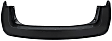 Rear Primed Bumper Cover, Except Touring Model, Without Parking Aid Sensor Holes, CAPA Certified
