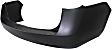 Rear Primed Bumper Cover, Except Touring Model, Without Parking Aid Sensor Holes, CAPA Certified