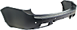 Rear Primed Bumper Cover, Touring Model, With Parking Aid Sensor Holes