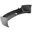 Rear, Lower Textured Bumper Cover