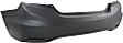 Rear, Upper Primed Bumper Cover, Sedan, 1.5L/1.8L Engine, CAPA Certified