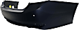 Rear Primed Bumper Cover, Sedan, 6 Cyl. Engine, Touring Model, 6 Cyl., 3.5L Engine, CAPA Certified