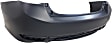 Rear Primed Bumper Cover, Sedan, (Ex-L 6 Cyl.)/SE/Sport/Sport Special Edition Models, CAPA CERTIFIED