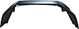 Rear Primed Bumper Cover, Sedan, CAPA Certified