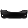 Rear Primed Bumper Cover, Sedan
