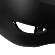 Rear Primed Bumper Cover, Sedan