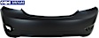 2013 Hyundai Accent - Rear Primed Bumper Cover, Sedan, CAPA Certified