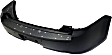 2014 Ford Flex - Rear Primed Bumper Cover, For Models With Towing Package, CAPA Certified