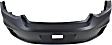 Rear Primed Bumper Cover, Coupe, CAPA Certified