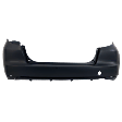 Rear Primed Bumper Cover CAPA Certified