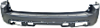 Rear Primed Bumper Cover, EX/EX-L/LX Models, 6 Cyl., 3.5L Engine, Without Parking Aid Sensor Holes