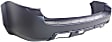 Rear Primed Bumper Cover, EX/EX-L/LX Models, 6 Cyl., 3.5L Engine, Without Parking Aid Sensor Holes