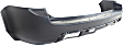 Rear Primed Bumper Cover, EX/EX-L/LX Models, 6 Cyl., 3.5L Engine, Without Parking Aid Sensor Holes, CAPA Certified