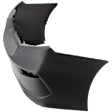 Rear Primed Bumper Cover, Coupe