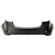 2014-2016 Hyundai Elantra - Rear Primed Bumper Cover, Sedan, Korea Built Vehicles, CAPA Certified