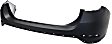 Rear Primed Bumper Cover, 4 Cyl., 1.5L Engine, CAPA Certified