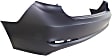 Rear Primed Bumper Cover, Except Hybrid Model, Without Parking Aid Sensor Holes