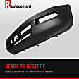 Rear Primed Bumper Cover, Except Hybrid Model, Without Parking Aid Sensor Holes