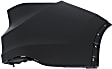 Rear, Passenger Side, Upper Bumper End, Primed Plastic