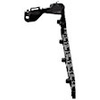 Rear, Driver Side Bumper Bracket, Bumper Spacer