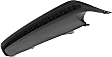 Rear, Lower Valance, Bumper Cover, Textured