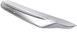 Rear Valance, Bumper Cover Garnish, Painted Silver, CAPA Certified