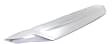 Rear Valance, Bumper Cover Garnish, Painted Silver, CAPA Certified