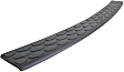 Center Bumper Step Pad, Textured Black, 6 Cyl., 3.5L Engine