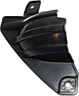 Rear, Passenger Side Bumper Trim, Black
