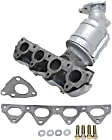 Front Catalytic Converter, Federal EPA Standard, 46-State Legal (Cannot ship to CA, CO, NY or ME), With Integrated Exhaust Manifold, 1.6L Engine
