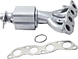 Front Catalytic Converter, Federal EPA Standard, 46-State Legal (Cannot ship to CA, CO, NY or ME), With Integrated Exhaust Manifold, 1.3L Hybrid Eng