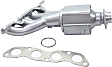 Front Catalytic Converter, Federal EPA Standard, 46-State Legal (Cannot ship to CA, CO, NY or ME), With Integrated Exhaust Manifold, 1.3L Hybrid Eng