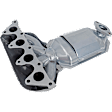 Front Catalytic Converter, Federal EPA Standard, 46-State Legal (Cannot ship to CA, CO, NY or ME), With Integrated Exhaust Manifold, 1.6L Engine