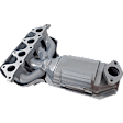 Front Catalytic Converter, Federal EPA Standard, 46-State Legal (Cannot ship to CA, CO, NY or ME), With Integrated Exhaust Manifold, 1.6L Engine