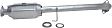 Front Catalytic Converter, Federal EPA Standard, 46-State Legal (Cannot ship to CA, CO, NY or ME), 1.7L Engine, SOHC, VTEC Engine