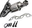 2002 Honda Civic - Front Catalytic Converter, 1.7L 4Cyl, Federal EPA Standard, 46-State Legal (Cannot ship to CA, CO, NY or ME), Direct Replacement Series