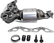 2002 Honda Civic - Front Catalytic Converter, 1.7L 4Cyl, Federal EPA Standard, 46-State Legal (Cannot ship to CA, CO, NY or ME), Direct Replacement Series