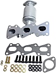 Radiator Side Catalytic Converter, Federal EPA, 46-State Cannot ship to/installed in vehicles purchased in CA/CO/NY/ME, With Integrated Exhaust Manifold, 3.3L/3.8L Engines