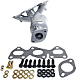 Firewall Side Catalytic Converter, Federal EPA, 46-State Cannot ship to/installed in vehicles purchased in CA/CO/NY/ME, With Integrated Exhaust Manifold, 3.3L/3.8L Engines