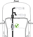 Rear Catalytic Converter, Federal EPA Standard, 46-State Legal (Cannot ship to CA, CO, NY or ME), Direct Replacement Series