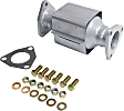 Rear Catalytic Converter, Federal EPA Standard, 46-State Legal (Cannot ship to CA, CO, NY or ME), Direct Replacement Series