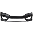 2016-2017 Honda Accord - Front Bumper Cover, Primed, Sedan, Without Parking Aid Sensor Holes, Except Hybrid and Touring, CAPA CERTIFIED