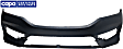 2016-2017 Honda Accord - Front Bumper Cover, Primed, Sedan, Without Parking Aid Sensor Holes, Except Hybrid and Touring, CAPA CERTIFIED