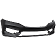 2016-2017 Honda Accord - Front Bumper Cover, Primed, Sedan, Without Parking Aid Sensor Holes, Except Hybrid and Touring, CAPA CERTIFIED