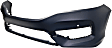Front Primed Bumper Cover, Touring Model, Sedan, With Parking Aid Sensor Holes