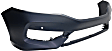 Front Primed Bumper Cover, Touring Model, Sedan, With Parking Aid Sensor Holes