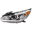 Driver Side Headlight, with Bulb, Halogen, Sedan, LX Model, 4 Cyl., 2.4L Engine, CAPA Certified