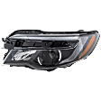 Driver Side Headlight, with Bulb, Halogen, with Auto On/Off and without Auto Dimming, 6 Cyl., 3.5L Engine, CAPA Certified